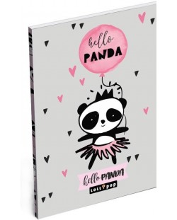 Σημειωματάριο Lizzy Card - Hello Panda,Μορφή Α7