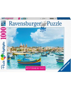 Παζλ Ravensburger 1000 κομμάτια - Μεσόγειος: Μάλτα 14978