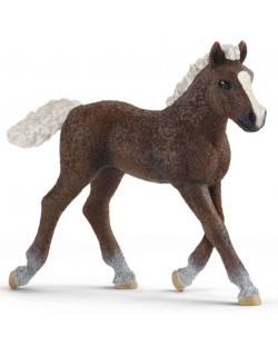 Φιγούρα Schleich Farm World Horses - Άλογο του Μέλανα Δρυμού με λευκή χαίτη