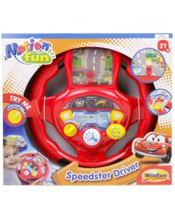 Παιδικό μουσικό παιχνίδι WinFun - Τιμόνι Wheel Speedster Driver