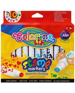 Έγχρωμες σφραγίδες Colorino Kids - σε μορφή μαρκαδόρων