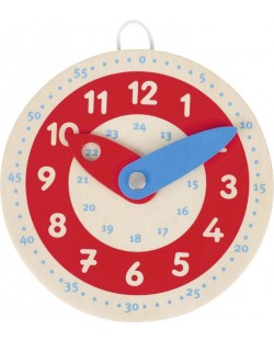 Ξύλινο ρολόι Goki - Μάθετε την ώρα