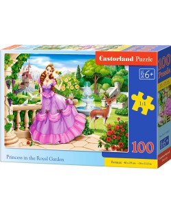 Παζλ Castorland 100 κομμάτια -Πριγκίπισσα στον Βασιλικό Κήπο