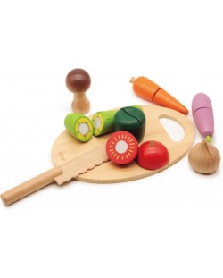 Σετ προϊόντων για κοπή Classic World - Λαχανικά για κοπή, από ξύλο