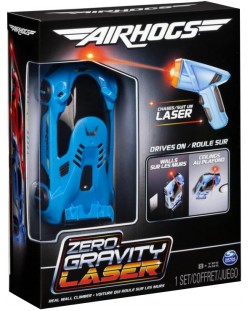 Σετ παιχνιδιού Spin Master Air Hogs- Αυτοκίνητο Laser Zero Gravity, μπλε