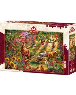 Παζλ Art Puzzle 1000 κομμάτια - Μαγικό δάσος