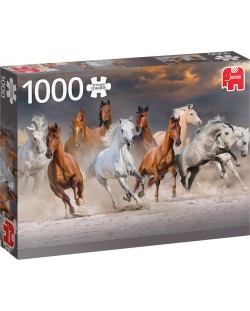 Παζλ Jumbo 1000 κομμάτια - Άλογα στην έρημο