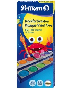 Ακουαρέλα Pelikan K12 - 12 χρώματα