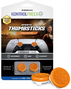 Αξεσουάρ KontrolFreek - Performance Thumbsticks Omni, πορτοκάλι (PS4/PS5)