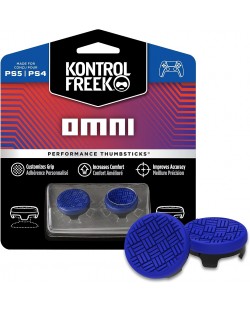 Αξεσουάρ KontrolFreek - Performance Thumbsticks Omni, μπλε (PS4/PS5)
