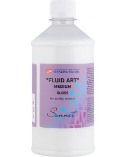 Ακρυλικό γυαλιστερό Σονέτο παλέτας Nevskaya - Fluid art, medium, 1000 ml