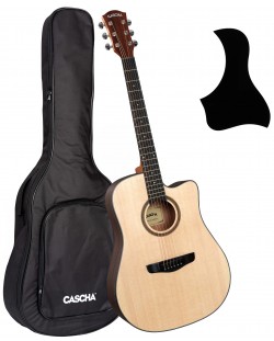 Ακουστική κιθάρα Cascha - Stage Series CGA200, μπεζ