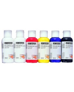 Ακρυλικά χρώματα Art Ranger - 6 χρώματα, 100 ml