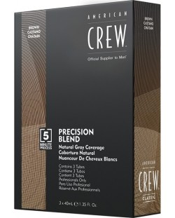 American Crew Βαφή μαλλιών, medium ash tones, 3 x 40 ml