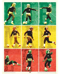 Εκτύπωση τέχνης Pyramid Music: Bob Marley - Football