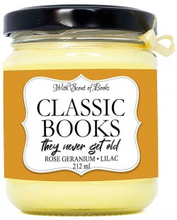 Αρωματικό κερί-Classic Books, 212 ml