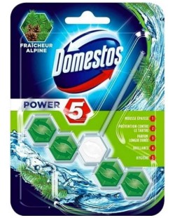Αποσμητικό τουαλέτας Domestos - Power 5 Pine, 55 g