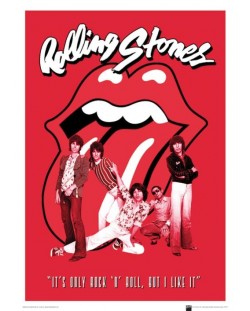Εκτύπωση τέχνης Pyramid Music: Rolling Stones - It's Rock and Roll