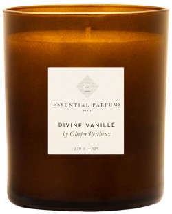 Αρωματικό κερί Essential Parfums - Divine Vanille by Olivier Pescheux, 270 g