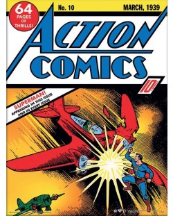 Εκτύπωση τέχνης Pyramid DC Comics: Superman - Action Comics No.10