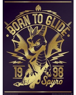 Εκτύπωση τέχνης Pyramid Games: Spyro - Gold Born To Glide