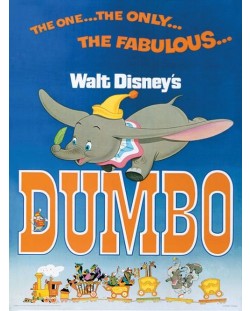 Εκτύπωση τέχνης Pyramid DIsney: Dumbo - The Fabulous