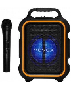 Ηχοσύστημα Novox - Mobilite, μαύρο/πορτοκαλί