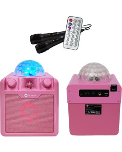 Ηχοσύστημα N-Gear - Disco Block 410, ροζ