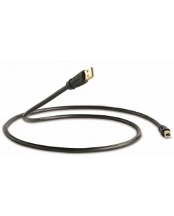 Καλώδιο QED - Performance Graphite, USB-A/USB-B M/M, 1.5m, μαύρο