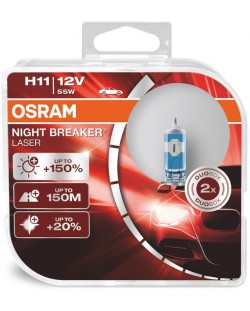 Λάμπες αυτοκινήτου Osram - H11, 64211NL, Night Breaker Laser