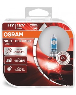 Λάμπες αυτοκινήτου Osram - H7, 64210NL, Night Breaker Laser