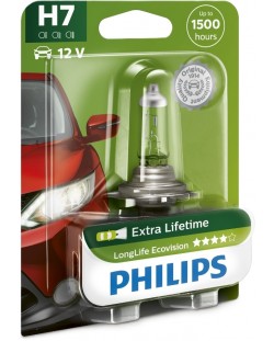 Λάμπα αυτοκινήτου Philips - LLECO, H7, 12V, 55W, PX26d