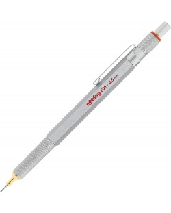 Αυτόματο μολύβι Rotring 800 - 0,5 mm, ασημί