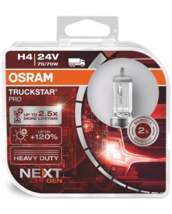 Λάμπες αυτοκινήτου Osram - H4, 64196TSP, Truckstar Pro