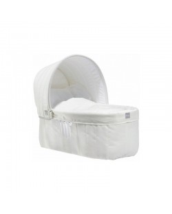 Καλάθι για νεογέννητο BabyDan - Angel Nest, λευκό