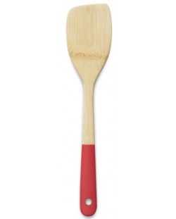 Σπάτουλα μπαμπού Pebbly - 30 cm, κόκκινο