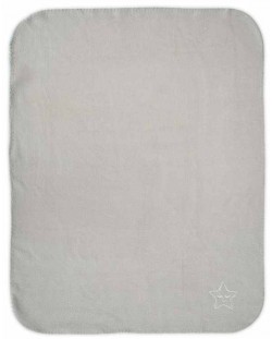 Βρεφική κουβέρτα Lorelli - Fleece, 75 x 100 cm, Γκρι