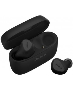 Ασύρματα ακουστικά Jabra - Elite 5, TWS, ANC, Titanium Black