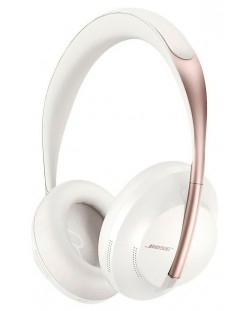 Ασύρματα ακουστικά με μικρόφωνο Bose - 700NC, ANC, άσπρα/ροζ