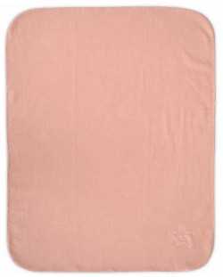 Βρεφική κουβέρτα Lorelli - Fleece, 75 x 100 cm, Rose