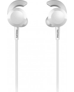 Ασύρματα ακουστικά με μικρόφωνο Philips - TAE4205WT, λευκά