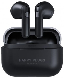 Ασύρματα ακουστικά Happy Plugs - Hope, TWS,μαύρο