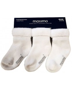 Βρεφικές κάλτσες Maximo - Λευκές 