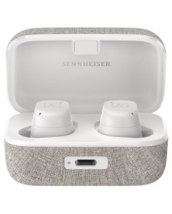 Ασύρματα ακουστικά Sennheiser - Momentum True Wireless 3, άσπρα