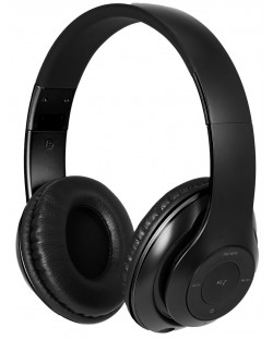 Ασύρματα ακουστικά με μικρόφωνο Xmart - 06R, μαύρο