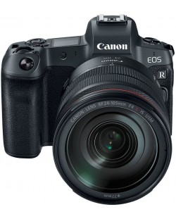 Mirrorless Φωτογραφική μηχανή  Canon - EOS R + RF24-105 f4-7.1,μαύρο  