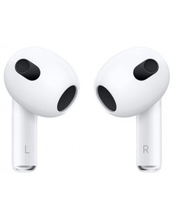 Ασύρματα ακουστικά Apple - AirPods 3, TWS, άσπρα
