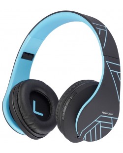 Ασύρματα ακουστικά  PowerLocus - P2,Μαύρο μπλε