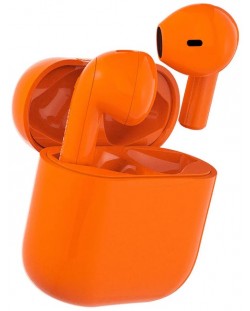 Ασύρματα ακουστικά Happy Plugs - Joy, TWS, πορτοκαλί