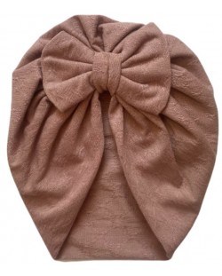 Βρεφικό καπέλο τουρμπάνι Kayra Baby - Ροζ 